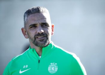 L'allenatore dello Sporting Rui Borges