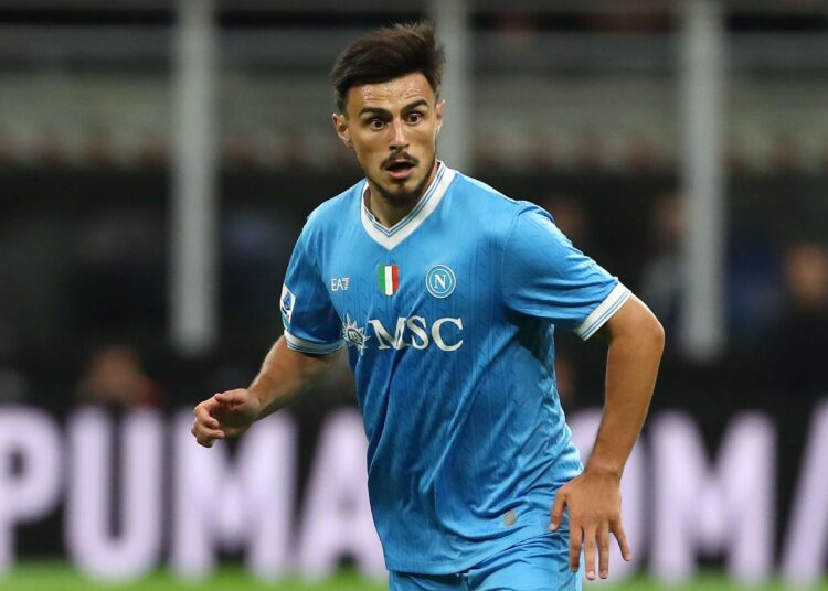Elmas, centrocampista macedone del Napoli