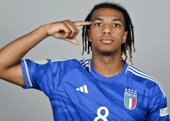 calciatore Ndour in orbgita Napoli