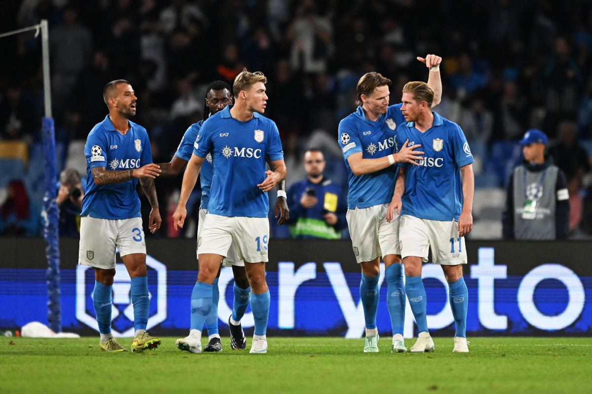 De Bruyne dopo il gol