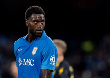 Badiashile con il Napoli