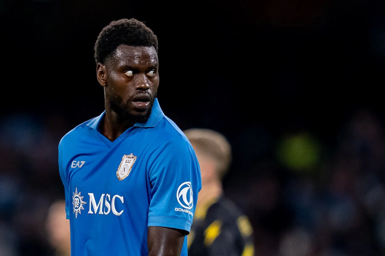 Badiashile con il Napoli